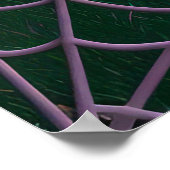 Halloween-Einladung Poster (Ecke)