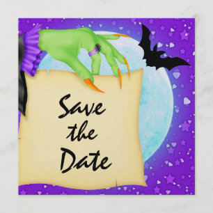 Halloween-Einladung Save The Date