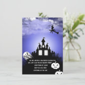 Halloween Einladung schreiben Sie Ihren Text (Stehend Vorderseite)