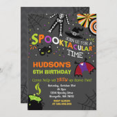 Halloween Einladung Spooktacular Party (Vorne/Hinten)