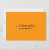 Halloween-Einladungen Einladung (Rückseite)