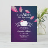 Halloween Einladungen Sweet 16 Geburtstagsparty Pi (Stehend Vorderseite)