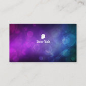 Halloween Einladungen Visitenkarten (Rückseite)