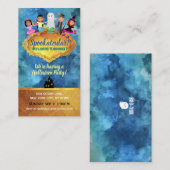 Halloween-Einladungen Visitenkarten Visitenkarte (Vorne/Hinten)