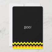 Halloween-Einladungs-Geist Einladung (Rückseite)