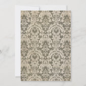 Halloween Einladungs-Spooky Khandelier Einladung (Rückseite)