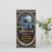 Halloween-Einladungskarten (Stehend Vorderseite)