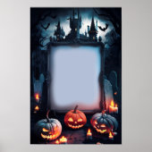 Halloween-Einladungsposter Nr. 1 Poster (Vorne)