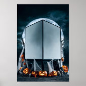 Halloween-Einladungsposter Nr. 2 Poster (Vorne)