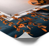 Halloween-Einladungsposter Nr. 4 Poster (Ecke)