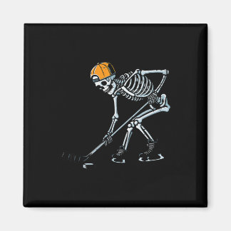 Halloween-Eishockey-Skelett-Kostüm Jungen Kinder Y Magnet