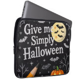 Halloween Electronics Bag Laptopschutzhülle (Vorne Rechts)