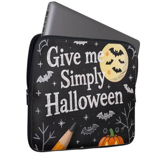 Halloween Electronics Bag Laptopschutzhülle (Vorne Rechts)