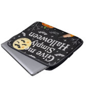 Halloween Electronics Bag Laptopschutzhülle (Vorne Knopf)