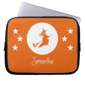 Halloween Electronics Sleeve, Orange Laptopschutzhülle (Vorderseite)