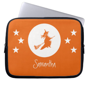 Halloween Electronics Sleeve, Orange Laptopschutzhülle