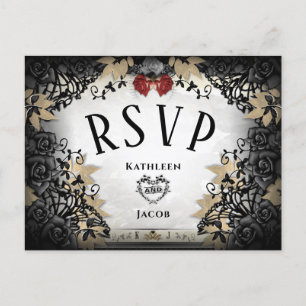 Halloween Elegante UAWG Matching PostCard Postkarte