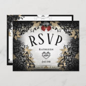 Halloween Elegante UAWG Matching PostCard Postkarte (Vorne/Hinten)