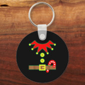 Halloween Elf Costume For Kids Men &amp; Women  Schlüsselanhänger (Vorderseite)