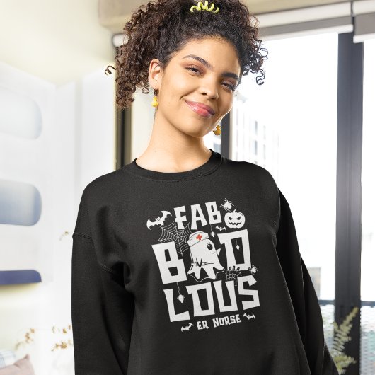 Halloween Emergency Room Nurve Sweatshirt