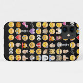 Halloween Emoji Case-Mate iPhone Hülle (Rückseite (Horizontal))