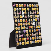 Halloween Emoji Fotoplatte (Seite)