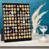 Halloween Emoji Fotoplatte (Seite)