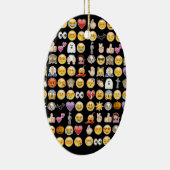 Halloween Emoji Keramikornament (Rechts)