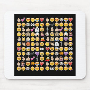 Halloween Emoji Mousepad