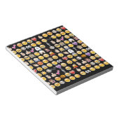 Halloween Emoji Notizblock (angewinkelt)