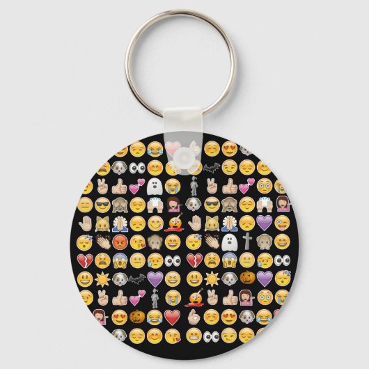 Halloween Emoji Schlüsselanhänger (Vorderseite)