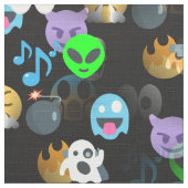 Halloween Emoji Stoff (Nahaufnahme)