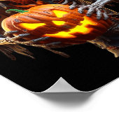 Halloween-Engel Poster (Ecke)