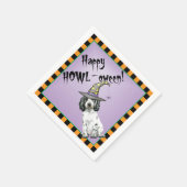 Halloween English Cocker Spaniel Napkins Serviette (Ecke)