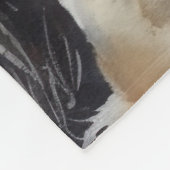 Halloween English Setter mit Pumpkins Beängstigend Fleecedecke (Ecke)