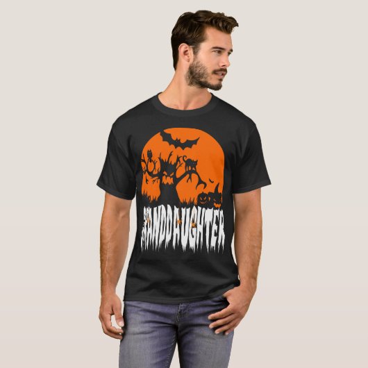 Halloween Enkeltochter Beängstigend 31. Oktober Ge T-Shirt (Vorne ganz)