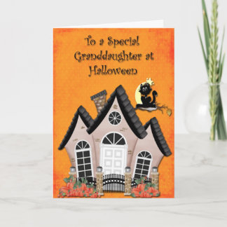 Halloween-Enkeltochter Karte