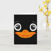 Halloween-Enten-Gesichtskostüm Tiere Süß Einfach E Karte (Gelbe Blume)