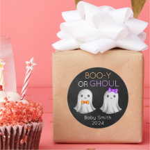 Halloween-Enthüllung von Boo-y oder Ghoul
