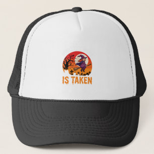 Halloween Entschuldigung, diese Hexe ist vergeben  Truckerkappe