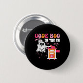 Halloween Er-Kostümkode in der Er-Nurse-Crew Button (Vorne & Hinten)