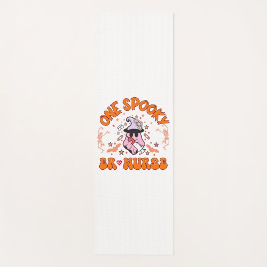 Halloween ER Nurse - Ein Spooky ER Nurse, Skelett Yogamatte (Vorderseite)
