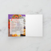 Halloween-Erdnussbutter-Plätzchen-Pop Karte (Innenseite)