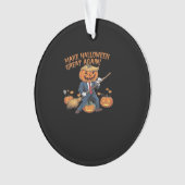 Halloween erneut großartig machen - unheimliches H Ornament (Vorderseite)