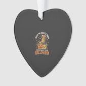 Halloween Ernte Mond Freude Ornament (Vorderseite)
