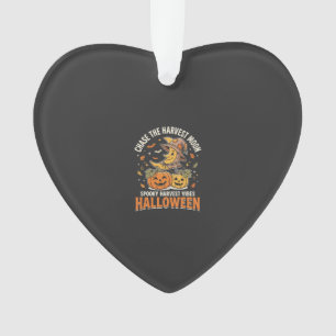 Halloween Ernte Mond Freude Ornament