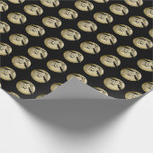 Halloween Ernte Vollmond- und Nachtflieger Geschenkpapier (Ecke)