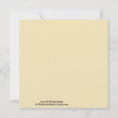 Halloween Ernte Vollmond- und Nachtflieger Karte (Rückseite)