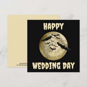 Halloween Ernte Vollmond- und Nachtflieger Karte