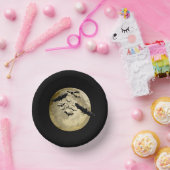 Halloween Ernte Vollmond- und Nachtflieger Pappteller (Party)